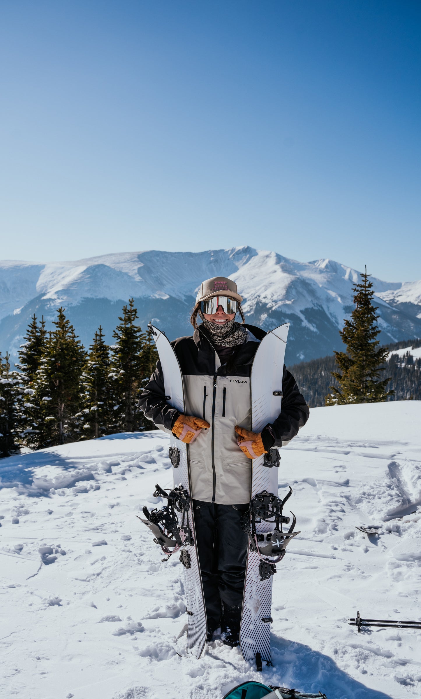 Your Mom Shreds Trucker Hat - "Skin Track Tan"