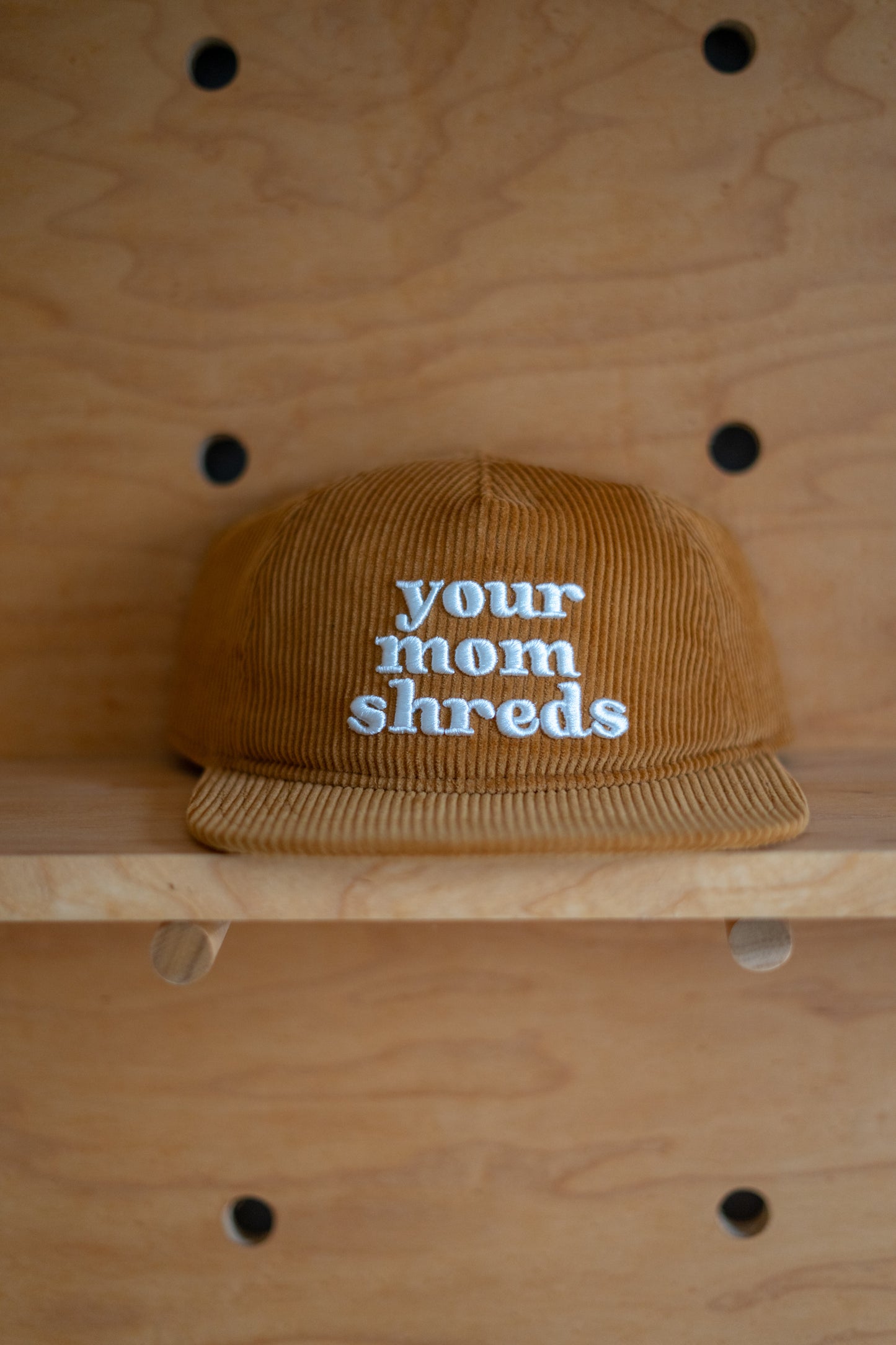 Your Mom Shreds Bronze Cords Hat