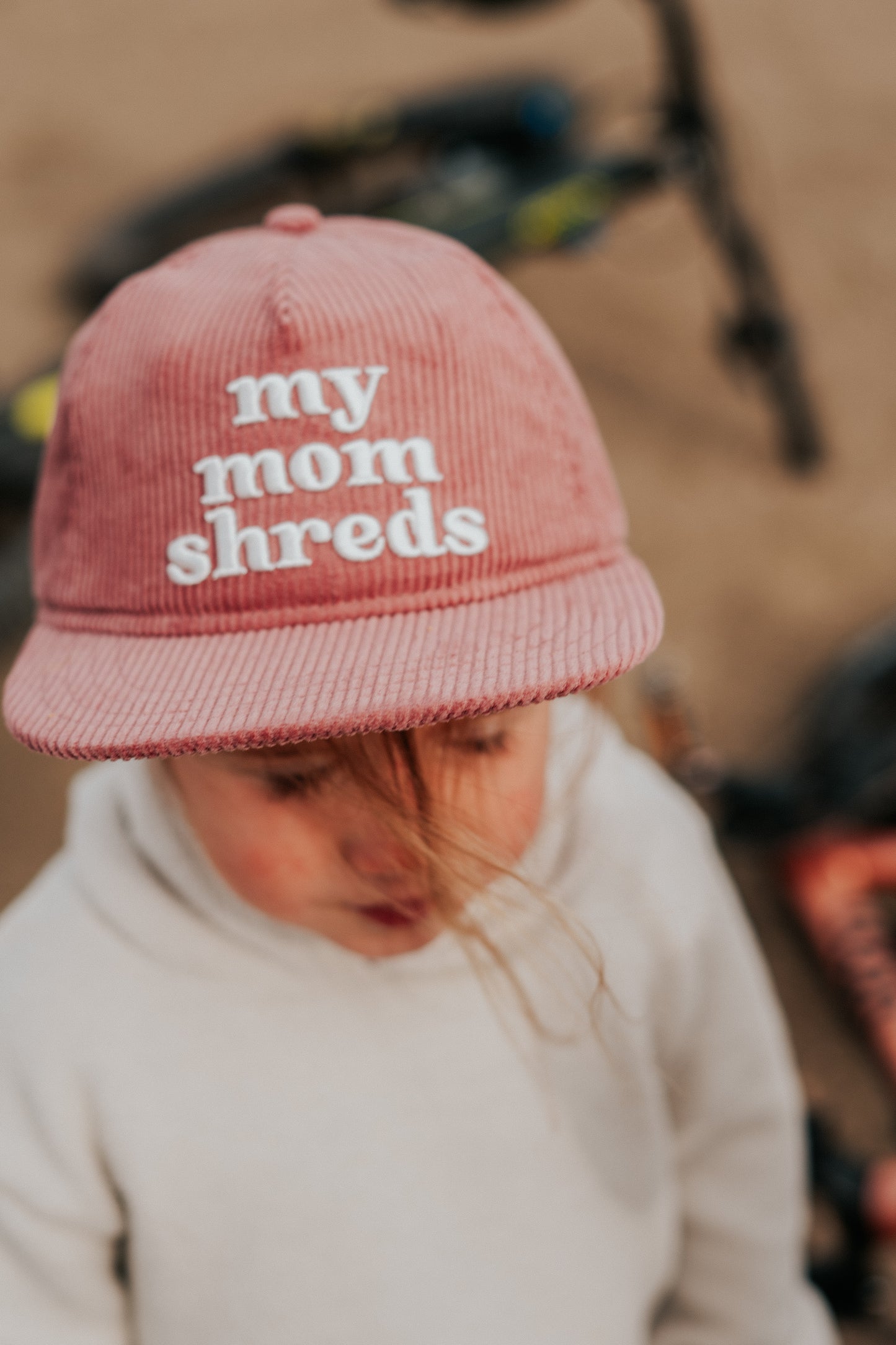 GROM My Mom Shreds Rose Cords Hat