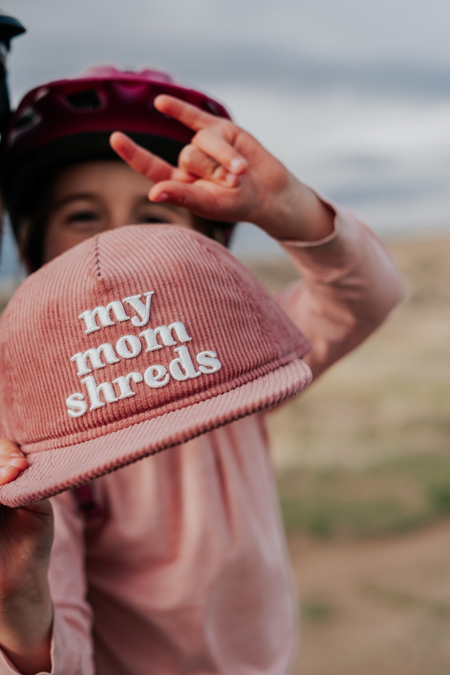 GROM My Mom Shreds Rose Cords Hat