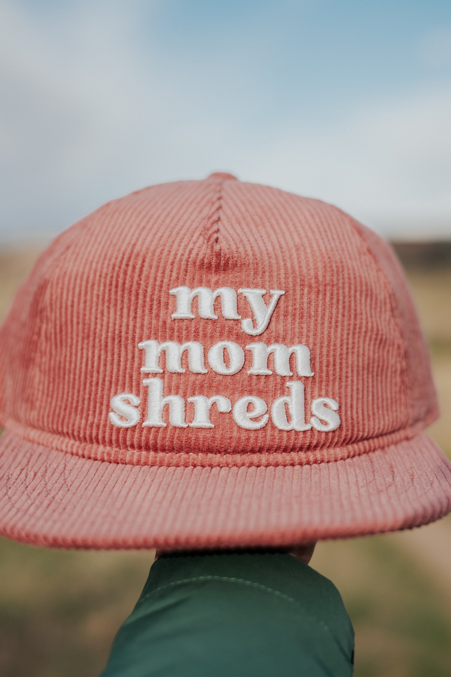 GROM My Mom Shreds Rose Cords Hat