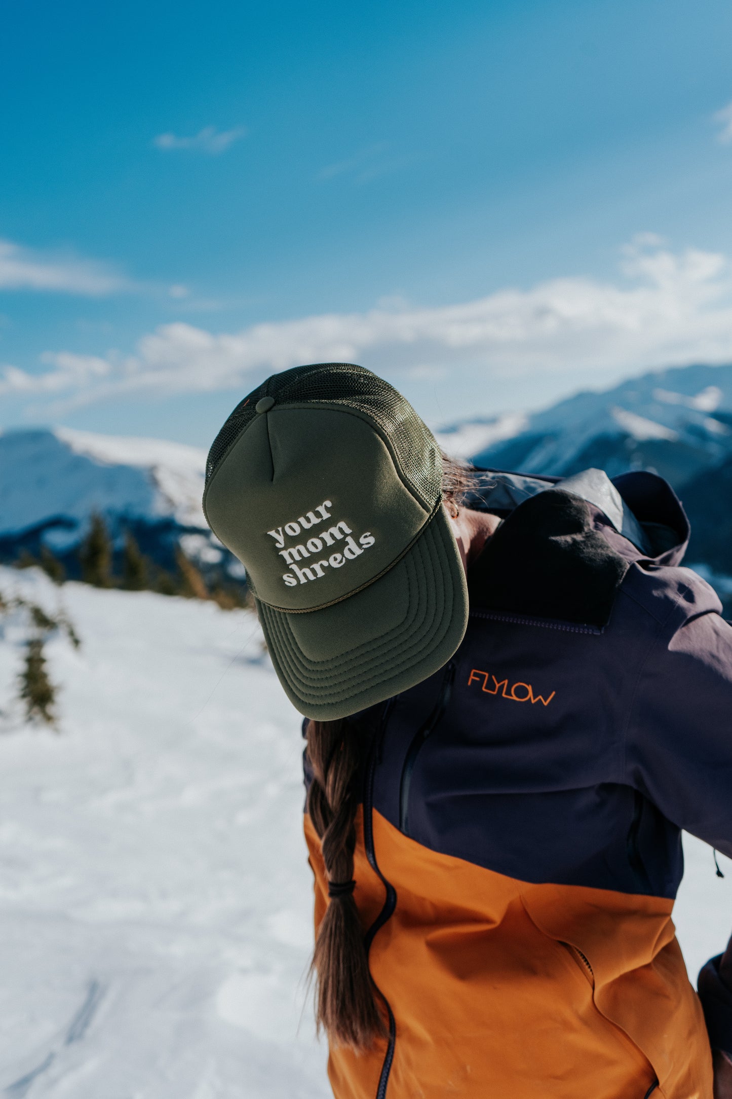 Your Mom Shreds Evergreen Trucker Hat - "Glades"