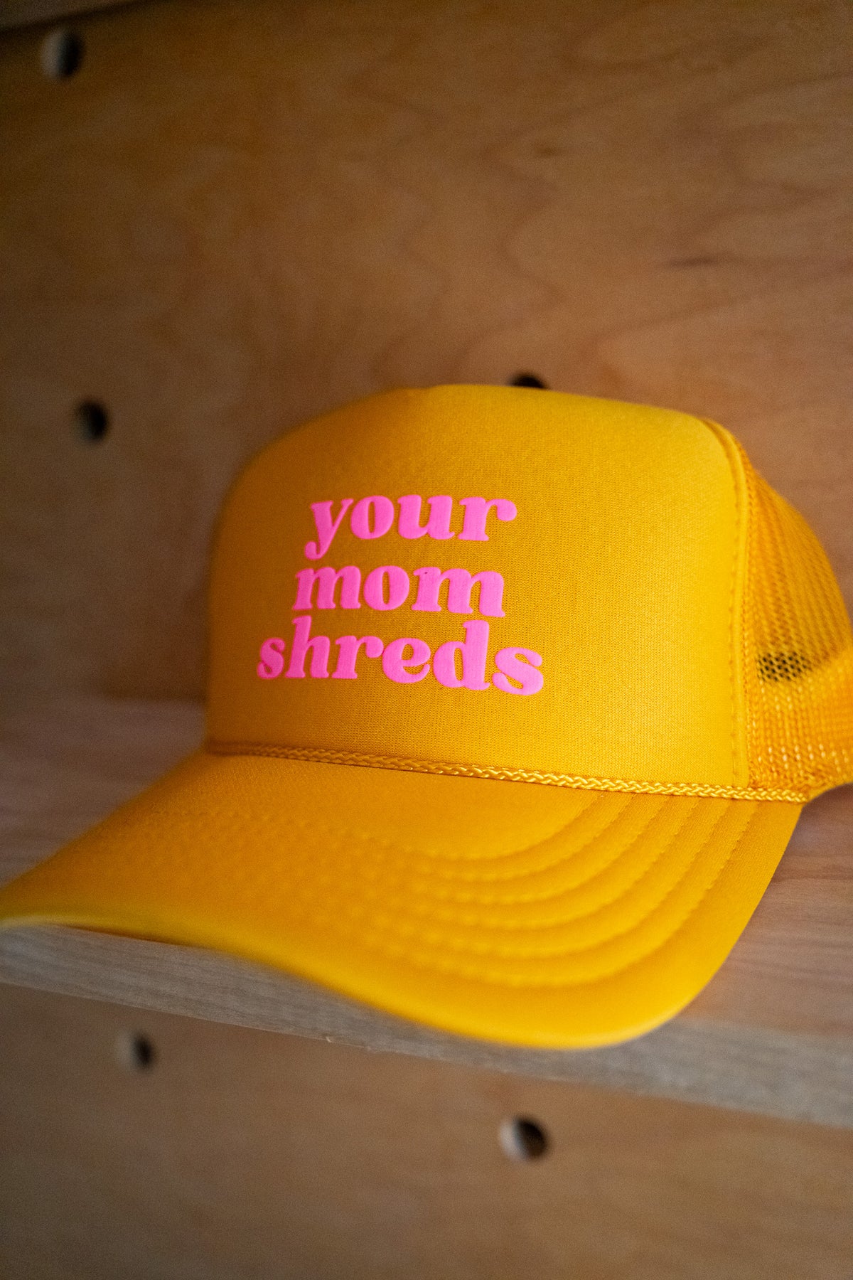 Your Mom Shreds Printed Trucker Hats