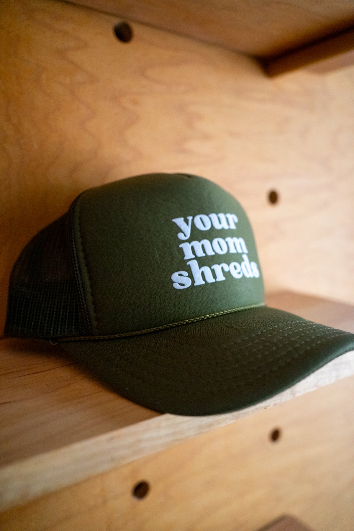Your Mom Shreds Printed Trucker Hats